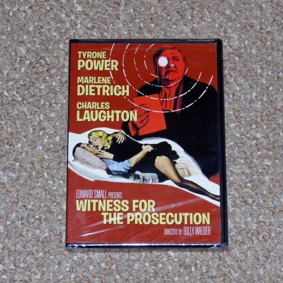 Witness for the Prosecution DVD 2014 Kino Lorber Brand New Marlene Dietrich - Picture 1 of 3